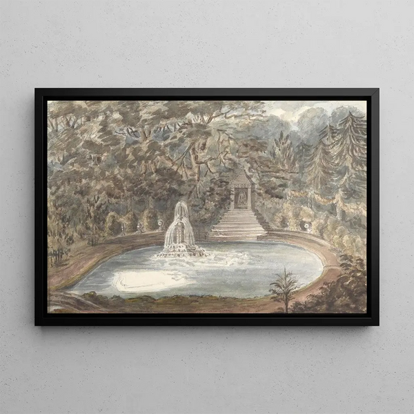 Anne Rushout - Temple Pool Thornery Sezincote.webp