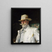 William Merritt Chase - Annie Traquair Lang — framed artwork on a wall