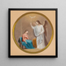 Announcement - Josef Arnold the Elder — framed artwork on a wall