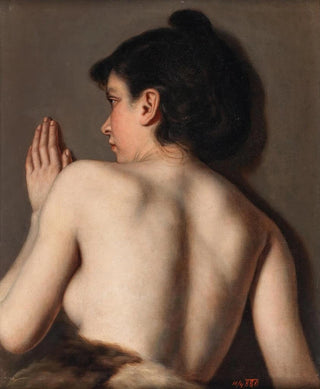 Anonymous - A Female Nude Seen From Behind.webp