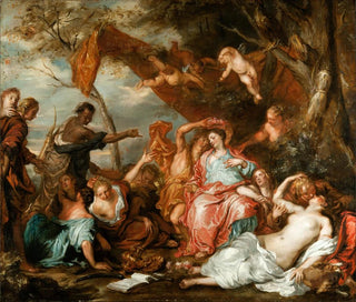 Anonymous - Amaryllis and Mirtillo Scene from Guarinis Pastor Fido.webp