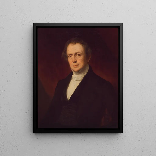 L'American Edward Everett - Anonymous — framed artwork on a wall