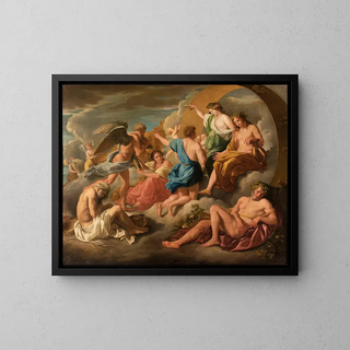 Anonymous - Apollon accordant son char  Phaton daprs Poussin.webp