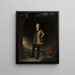 Retrato de la infancia de Adam Potocki - Anónimo — cuadro enmarcado en la pared
