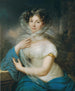 Retrato de una dama - Anónimo — vista de la obra