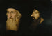 Doble retrato de John Wyclif y Johannes Oekolampad - Anónimo — vista de la obra