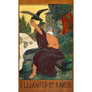 Anonymous - Elijah Fed By Ravens.webp