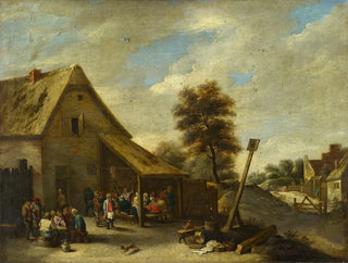 Anonymous - Farmers Outside of a Tavern.webp