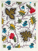Motivo floral para textil impreso Pl VII - Anónimo — vista de la obra