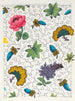 Motivo floral para textil impreso Pl VIII - Anónimo — vista de la obra