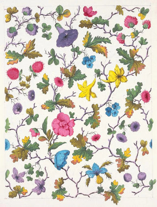 Anonymous - Floral design for printed textile Pl XX.webp