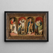 The Four Evangelists - Anonymous — framed artwork on a wall