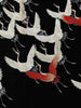Furisode con una miríada de grullas volantes - Anónimo — vista de la obra