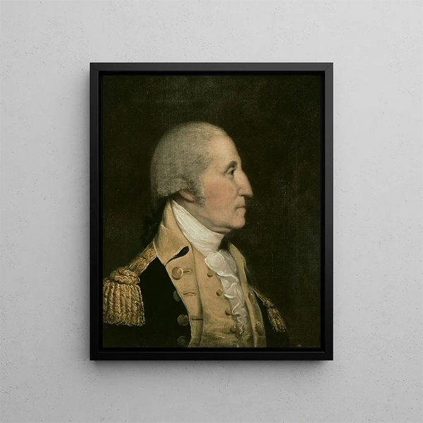 George Washington - Anonymous — framed artwork on a wall