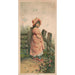 Niña en la puerta - Anónimo — vista de la obra