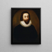 John Winthrop - Anónimo — cuadro enmarcado en la pared