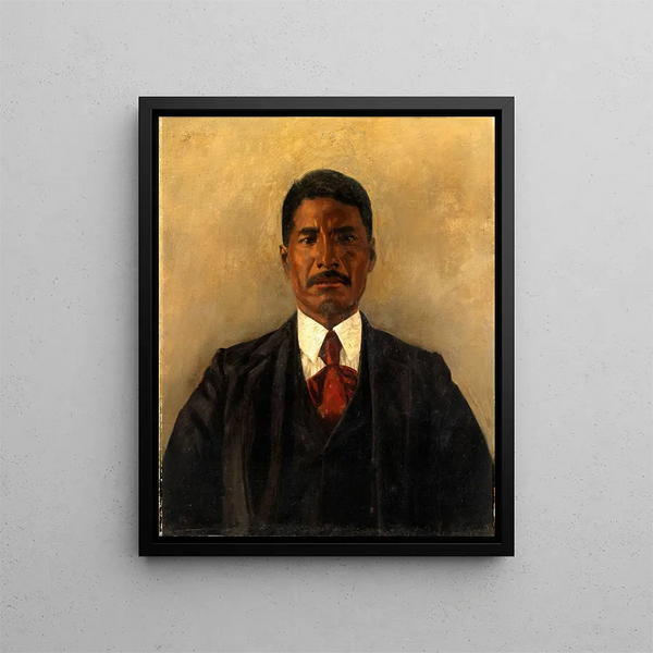 José Lewis à l'Indien Papago - Anonyme — framed artwork on a wall