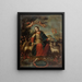 La Divina Pastora - Anónimo — cuadro enmarcado en la pared