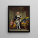El mariscal duque de Richelieu - Anónimo — cuadro enmarcado en la pared
