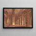 Men Looking at Ruins - Anonymous — framed artwork on a wall