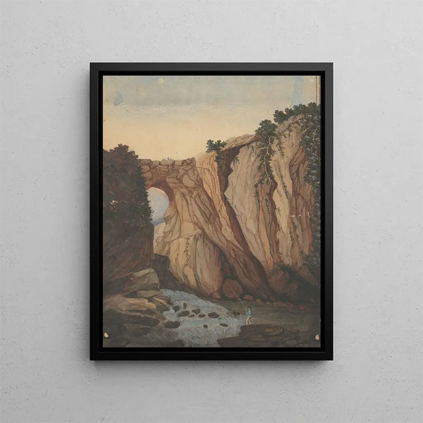 Natural Bridge of Virginia - Anonymous — framed artwork on a wall