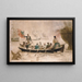 Perry transferring his pavilion to Niagara - Anonymous — framed artwork on a wall