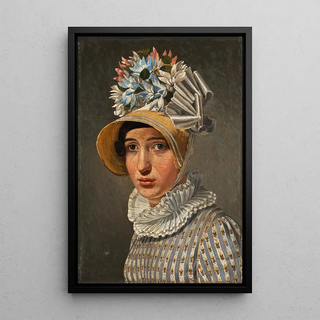 Anonymous - Portrait Of A Lady Probably The Roman Model Maddalena.webp