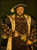 Retrato de Enrique VIII, rey de Inglaterra - Anónimo — vista de la obra
