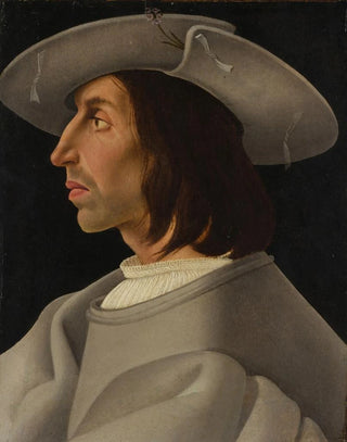 Anonymous - Portrait of a Man in Profile.webp