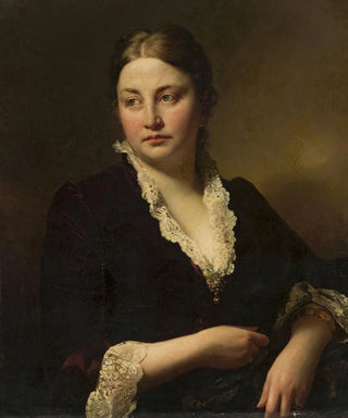 Anonymous - Portrait of a young woman Johana Fren von Tschamer.webp