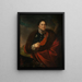 Portrait of General Stanisław Aleksander Maachowski - Anonymous — framed artwork on a wall
