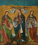 Sacred Conversation Painting of Mary with the Child, Saint Felicity of Carthage, and Saint Perpetua - Anonymous — artwork view