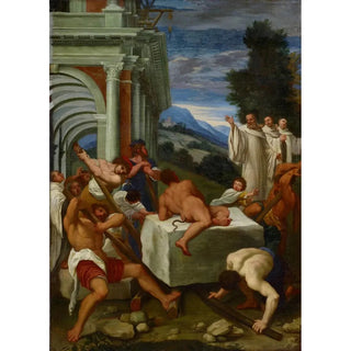 Anonymous - Saint Benedict Exorcising The Devil.webp