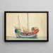Junk in the sea - Anonymous — framed artwork on a wall