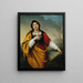 Sainte Cécile - Anonymous — framed artwork on a wall