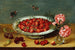 Still life with strawberries - Anonymous — artwork view