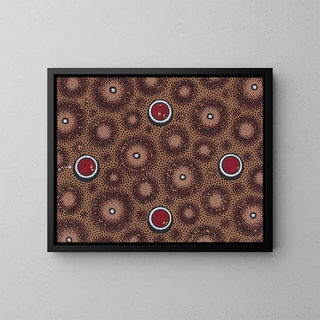 Anonymous - Textile Design with Circles and Pearls over a Stippled Background.webp