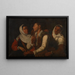 The Fortune Teller - Anonymous — framed artwork on a wall