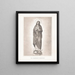 La Inmaculada Concepción - Anónimo — cuadro enmarcado en la pared