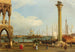 Venecia, una vista del Basso de San Marcos desde la Piazzetta - Anónimo — vista de la obra