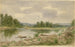 Vista de un río - Anónimo — vista de la obra