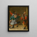 Danse du village - Anonyme — framed artwork on a wall