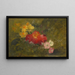 Jamaican Wildflowers Painting - Anonymous — framed artwork on a wall