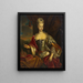 Lisabeth Christine de Brunswick-Wolfenbüttel - Anonymous — framed artwork on a wall