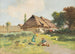 Un día de verano en el campo - Antal Neogrády — vista de la obra