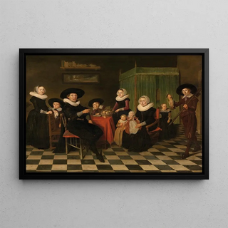Anthonie Palamedesz - Portrait of a Family.webp
