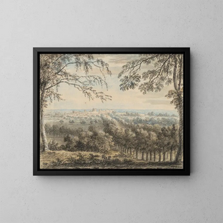 Anthony Devis - A view of Windsor Castle and The Long Walk from Snow Hill.webp
