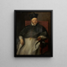 Joannes Malderus, obispo de Amberes - Antoine van Dyck — cuadro enmarcado en la pared