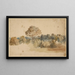 Paisaje - Antoine van Dyck — cuadro enmarcado en la pared