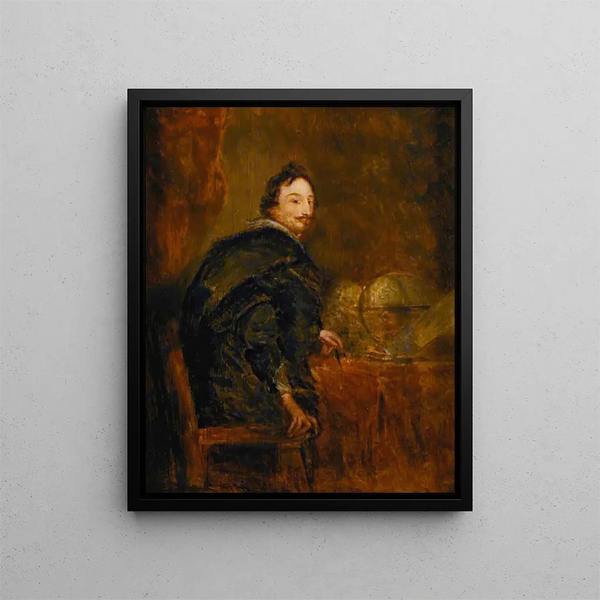 Lucas van Uffele - Antoine van Dyck — cuadro enmarcado en la pared